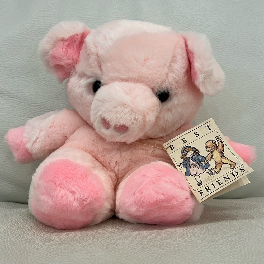 NWT 1985 Best Friends Penny Pig Plush